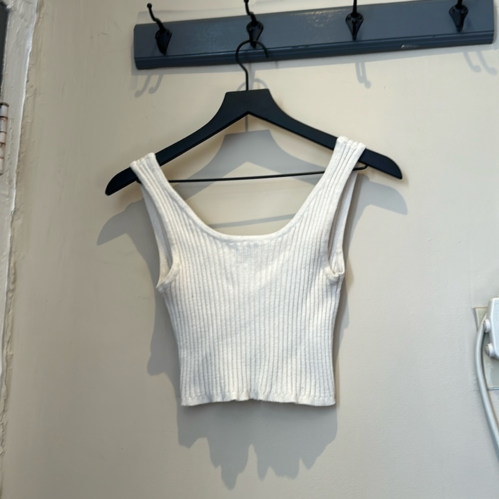 White summer top